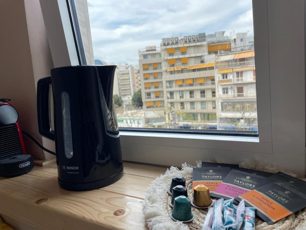 Cozy Apartment In Heart Athens Near Metro Fix 100M المظهر الخارجي الصورة